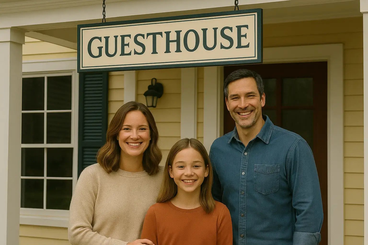 Guesthouse owners sharing their story on social media